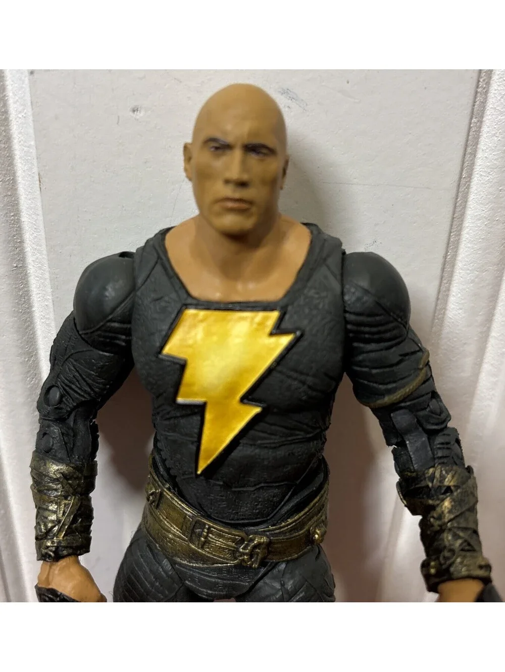 McFarlane Toys Black Adam The Rock 7” Articulated Loose Action Figure DC Comics